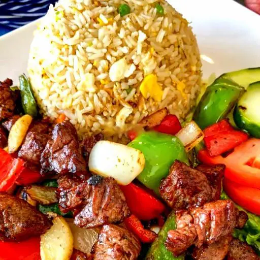 Hình ảnh Cơm Bò Lúc Lắc - Nước Ngọt
