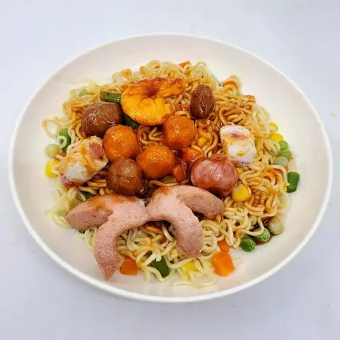 Hình ảnh Mì trộn thập cẩm 
