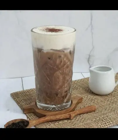 Hình ảnh latte cacao. size L