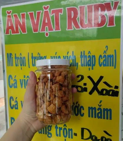 Hình ảnh Tóp Mỡ Mắm Tỏi (120 gram)