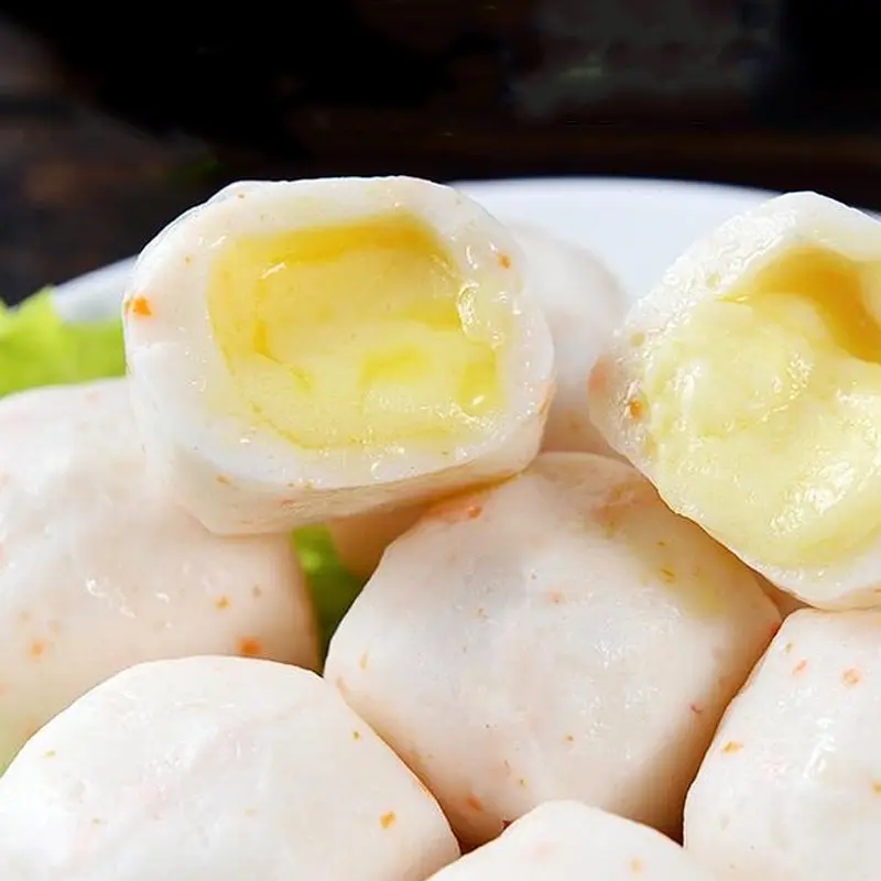 Hình ảnh Cá viên phô mai chiên(chua ngọt)-芝士炸鱼丸（糖醋汁）