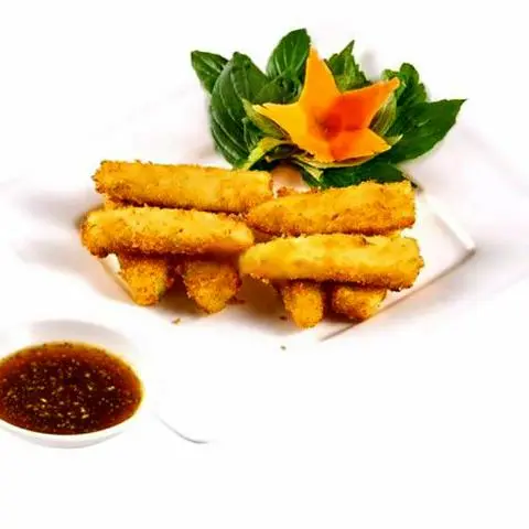 Hình ảnh Đậu hũ trứng chiên xù chay