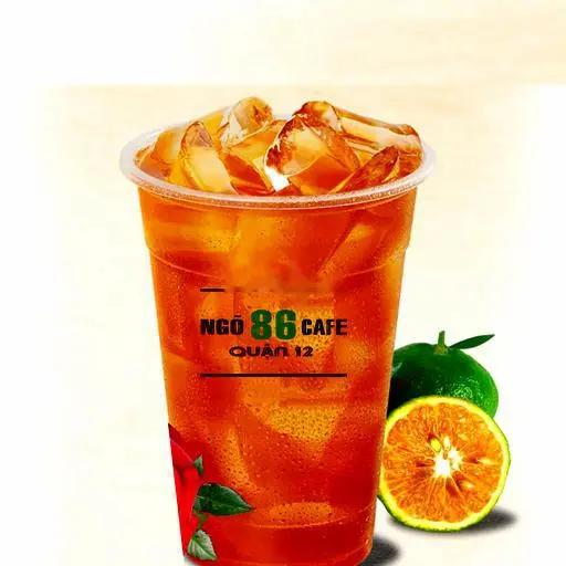 Hình ảnh Trà Dứa Mix Cam - Ly Lớn 700ml