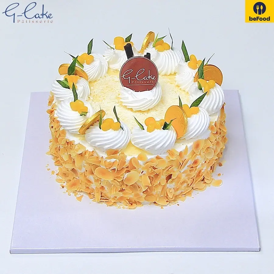 Hình ảnh Bánh Kem Bắp 16cm Đồng Tiền Vàng