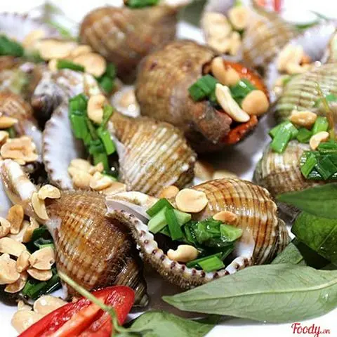 Hình ảnh Ốc Nhung Nướng Mỡ Hành 