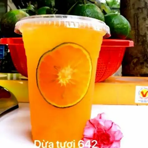 Hình ảnh Cam ép tươi nguyên chất