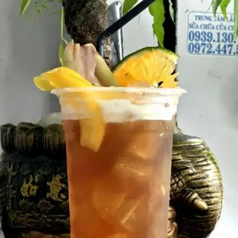 Hình ảnh Trà đào cam sả