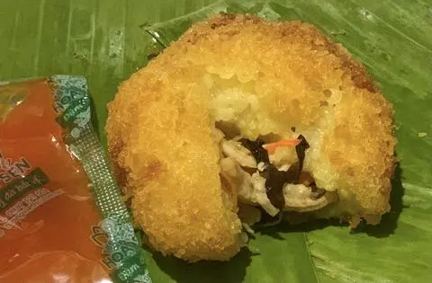 Hình ảnh Gà bó xôi mini