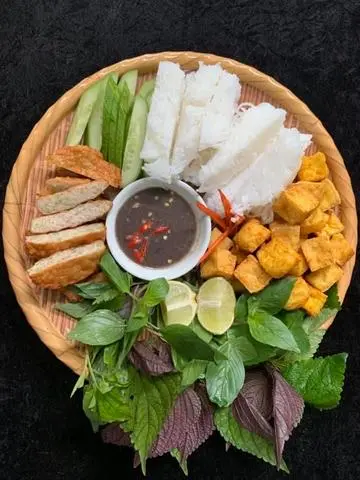Hình ảnh Bún đậu chả cốm