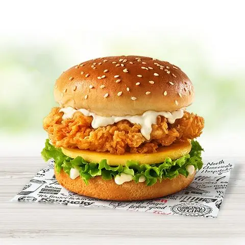 Hình ảnh BURGER GÀ YO