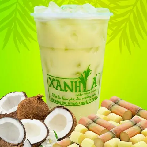 Hình ảnh Nước mía mix Cốt Dừa ly lớn 700ml