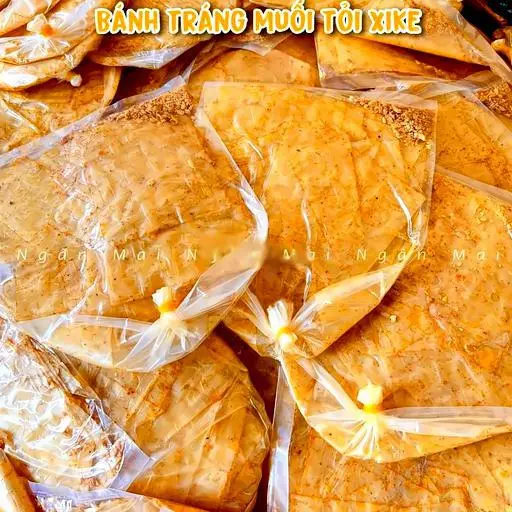 Hình ảnh Bánh Tráng Muối Tỏi