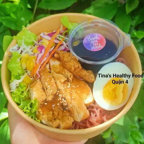 Hình ảnh Bún lứt trộn gà nướng rau củ