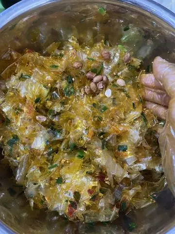 Hình ảnh Bánh Tráng Trộn full topping ( Trộn Sẵn)