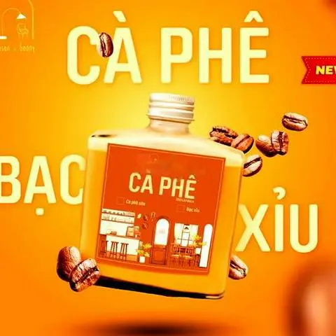 Hình ảnh Cà phê sữa đóng chai