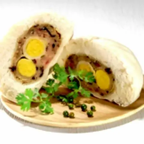 Hình ảnh Bánh bao 2 trứng cút