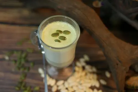 Hình ảnh Sữa hạt bí xanh