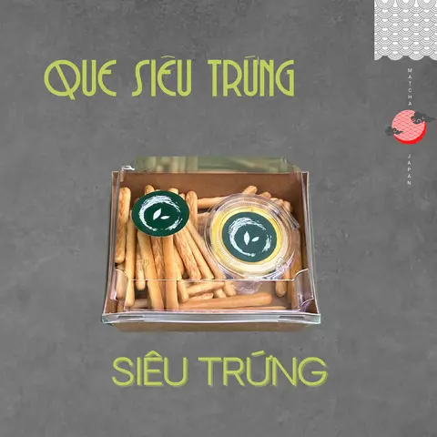 Hình ảnh BÁNH QUE SIÊU TRỨNG