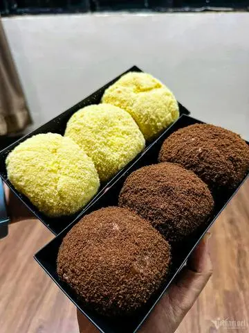Hình ảnh Bánh custard socola