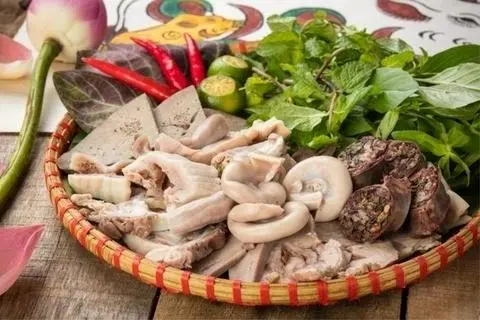 Hình ảnh Đĩa lòng thập cẩm 500g