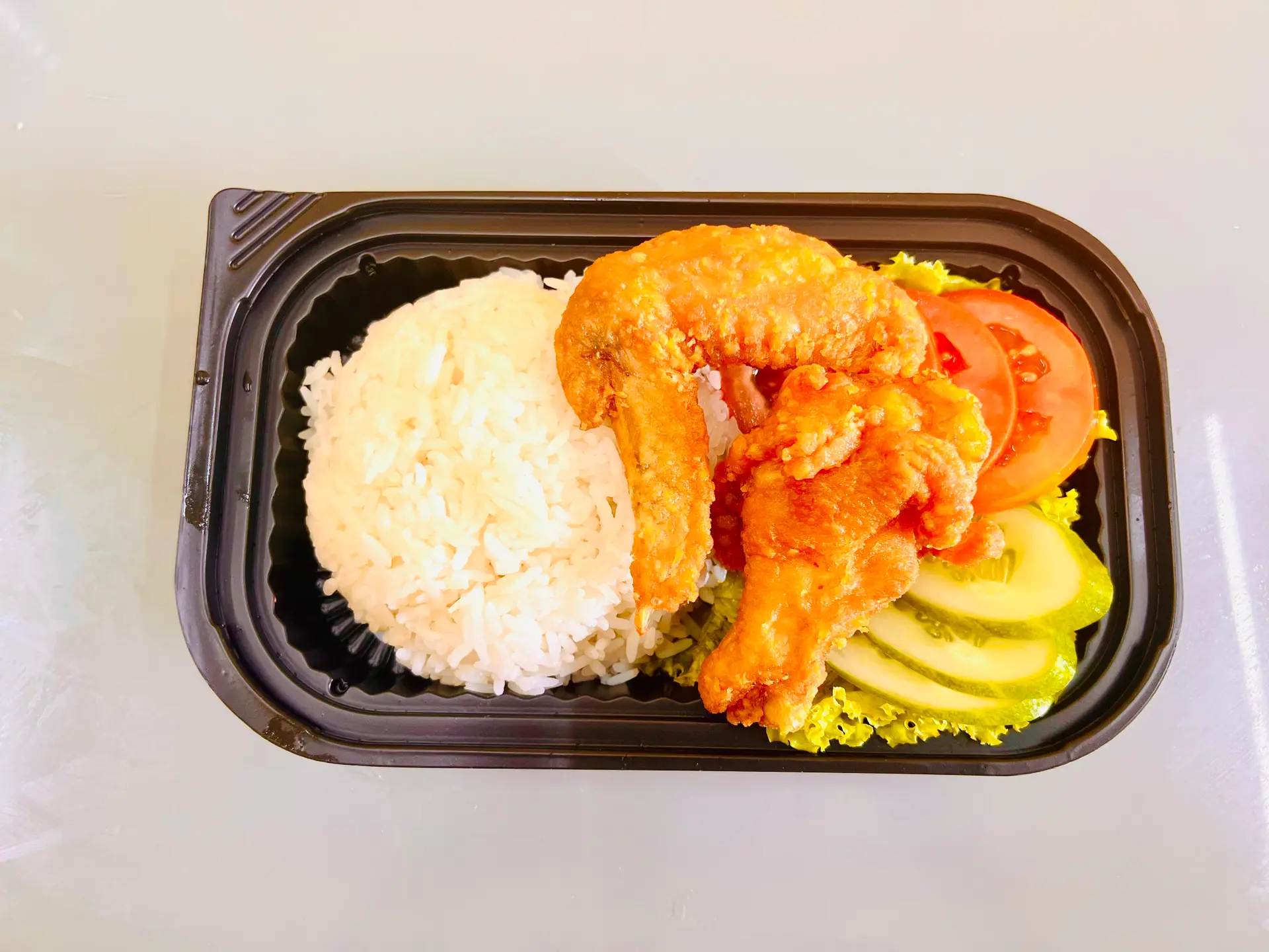 Hình ảnh Cơm cánh gà sốt 
