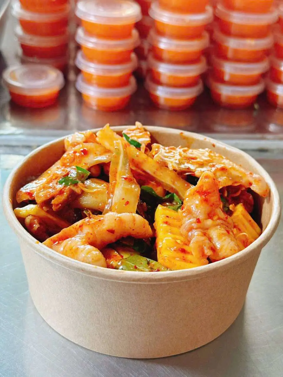 Hình ảnh Tai heo sốt thái ( nhỏ )