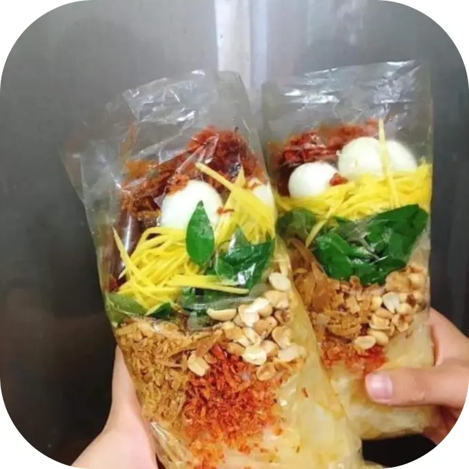 Hình ảnh Bánh Tráng Tự Trộn