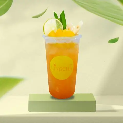 Hình ảnh Trà Đào Cam Sả