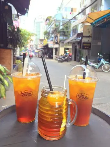 Hình ảnh Trà đào mật ong