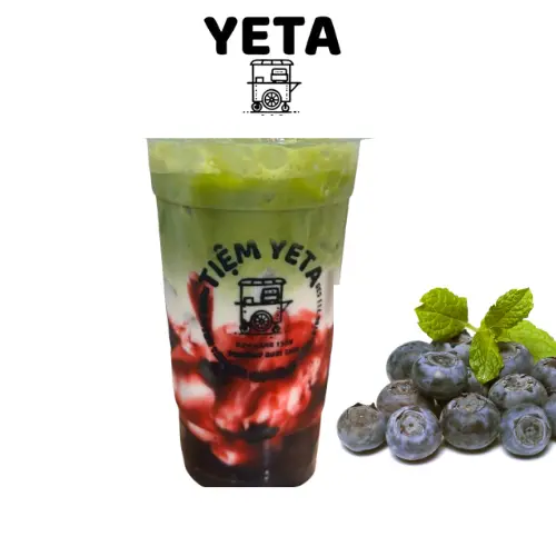 Hình ảnh Matcha Việt Quất