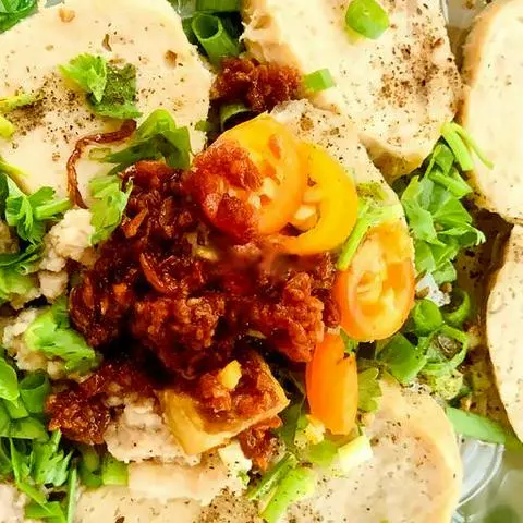 Hình ảnh Hủ tiếu bò viên khô