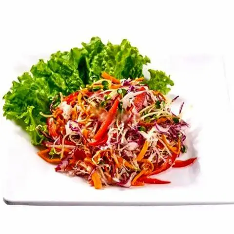 Hình ảnh Salad thập cẩm sốt mè chay
