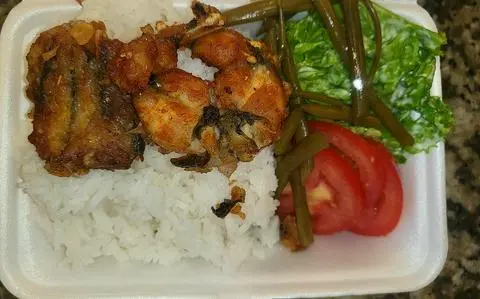 Hình ảnh Êch chiên giòn