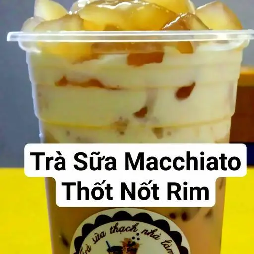 Hình ảnh Trà Sữa Machiato Thốt Nốt Rim