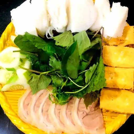 Hình ảnh Bún đậu thịt bắp