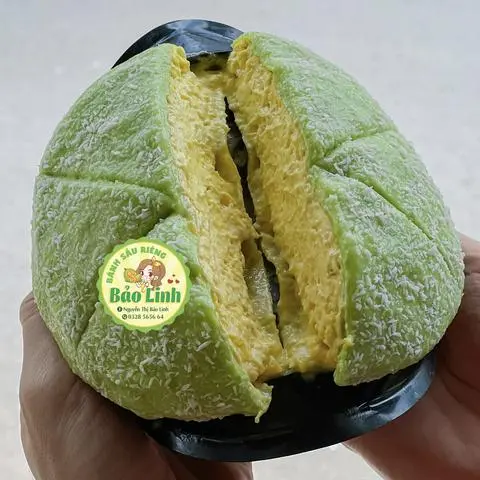 Hình ảnh Ổ Phú Sĩ lá dứa Siêu Sầu Riêng - 14cm