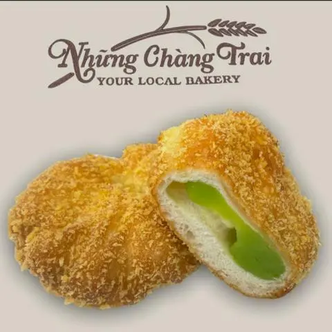 Hình ảnh Bánh Chiên Nhân ĐẬU XANH LÁ DỨA