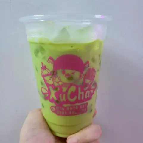 Hình ảnh Trà sữa thái xanh size M (chưa kèm topping)