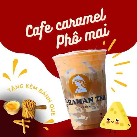 Hình ảnh Cà phê Carramel phô mai