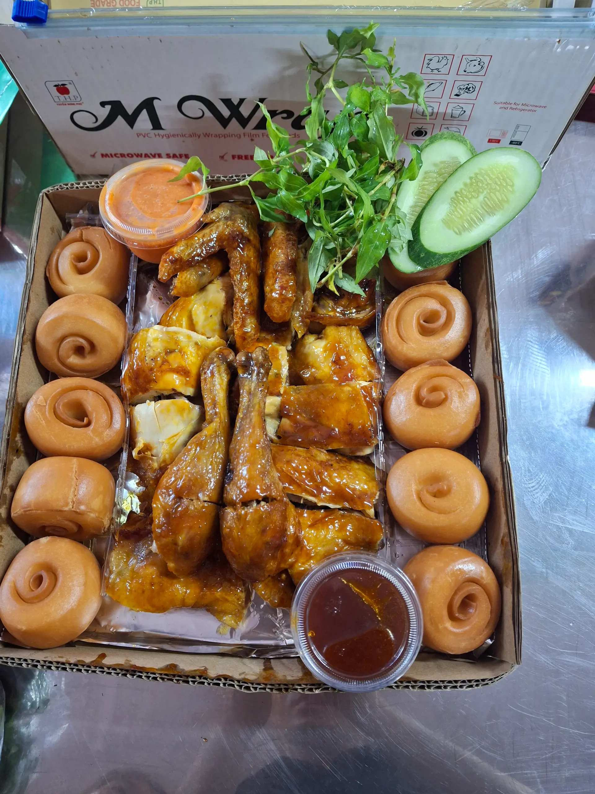 Hình ảnh gà nướng mắm nhĩ