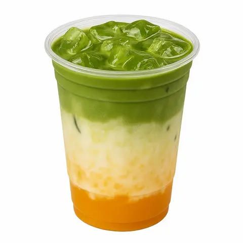 Hình ảnh Matcha latte xoài