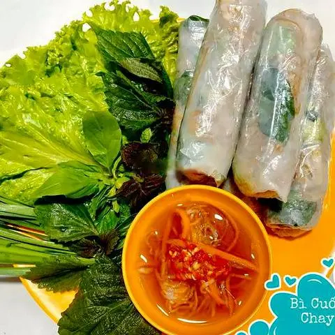 Hình ảnh Bì cuốn chay