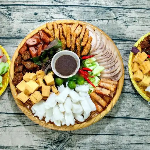 Hình ảnh Bún Đậu Nem Chua Rán ( bán chạy )