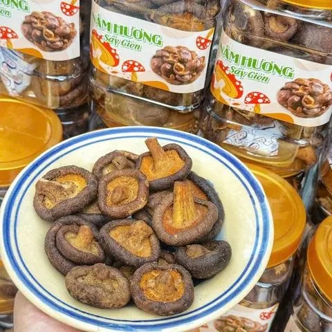 Hình ảnh Nấm Hương Sấy Thăng Hoa 350g