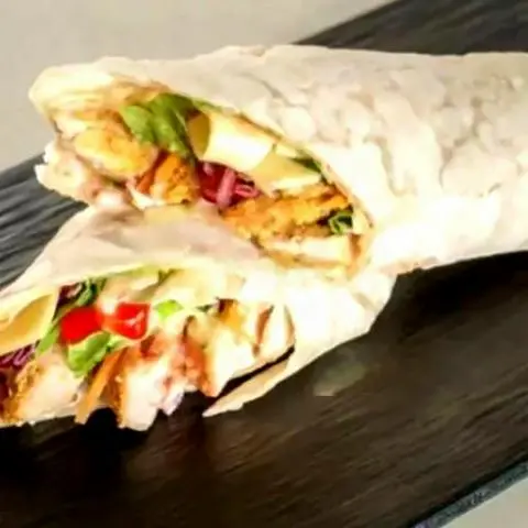 Hình ảnh Kebab cuộn thịt gà - phô mai