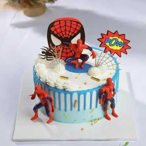 Hình ảnh Bánh Kem Sinh Nhật Người Nhện - Size 18cm