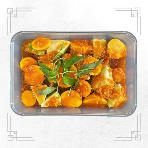 Hình ảnh Trứng Non Sốt Thái Mix Xoài - Hộp 500ml