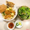 Hình ảnh Mì Quảng sườn, trứng, nạc