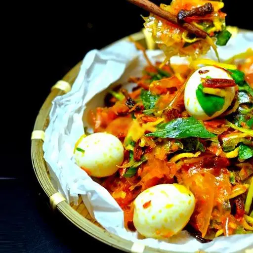 Hình ảnh Bánh Tráng Trộn Lớn