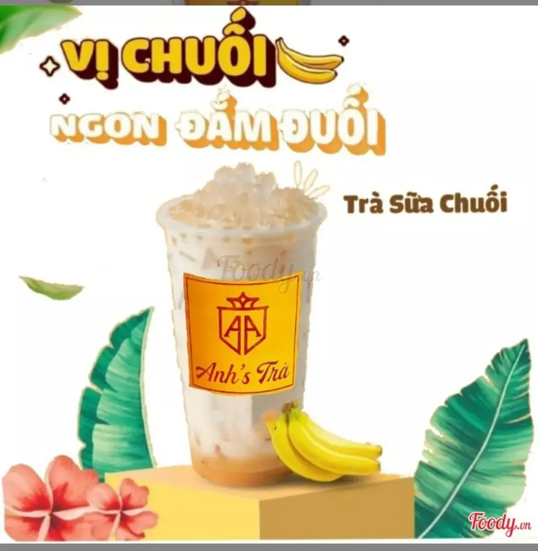Hình ảnh Trà Sữa Chuối Ngọc Trai